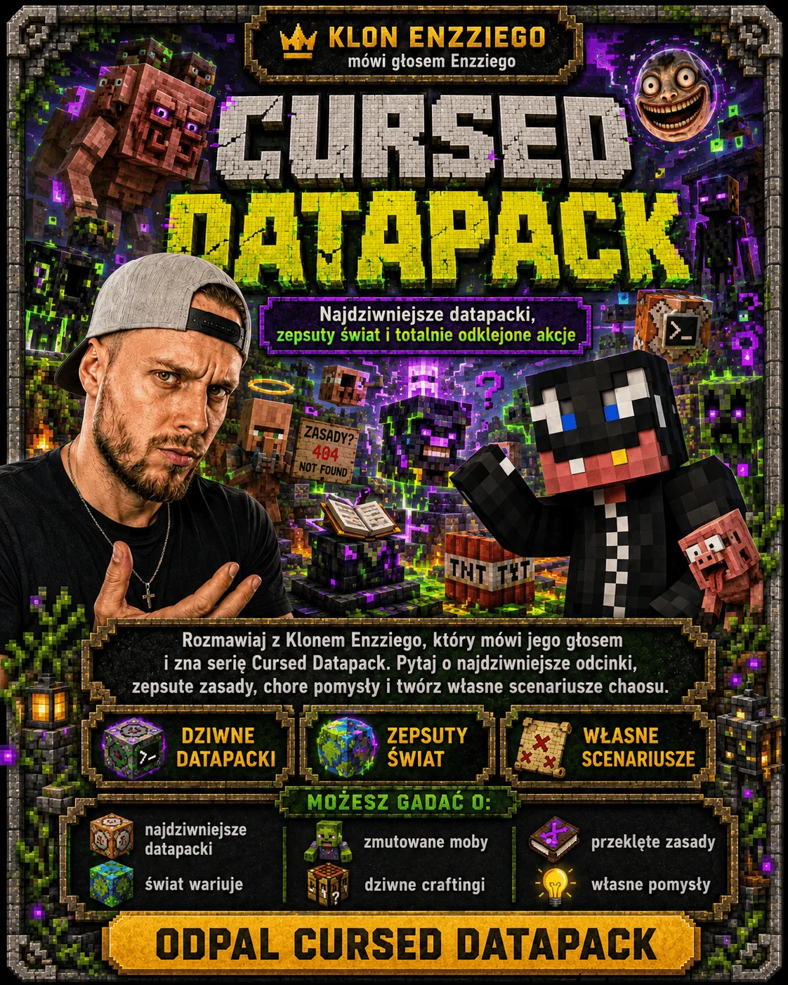 Karta klona Cursed Datapack